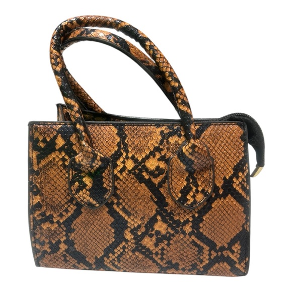 Copper Snake Print Crossbody Bag/Mini Purse - Picture 4 of 10